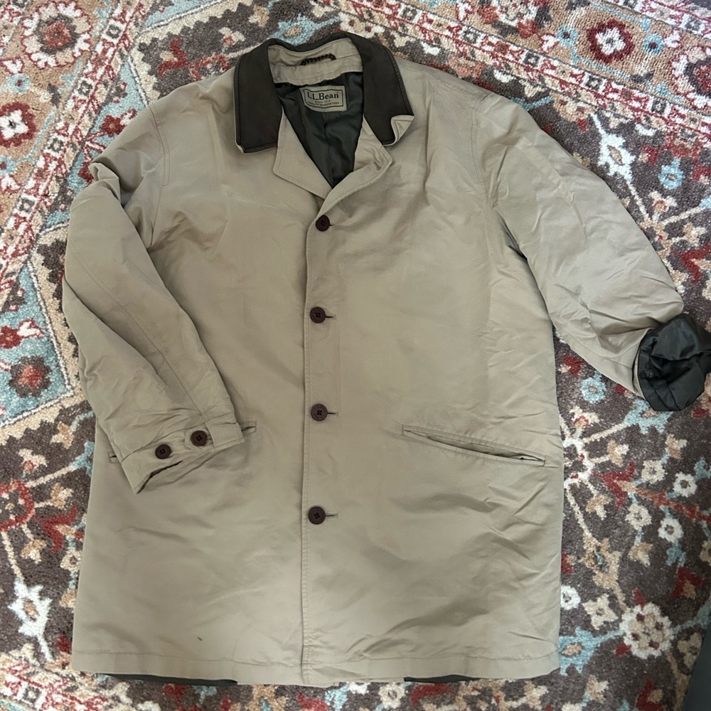 L.L. Bean Tan Coat